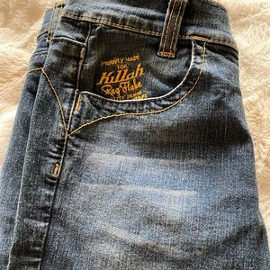 Kohls Blue Denim Jeans capris